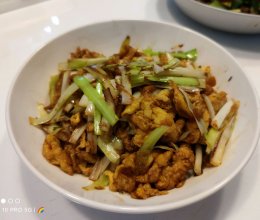 韭黄炒蛋的做法