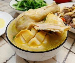 营养鲍鱼鸡汤的做法