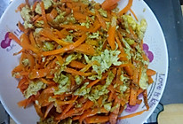 胡萝卜炒鸡蛋的做法