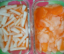 腌萝卜的做法