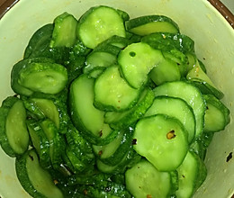 酸甜黄瓜片的做法