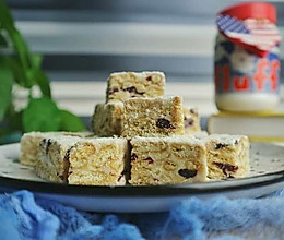 低脂无黄油版雪花酥的做法