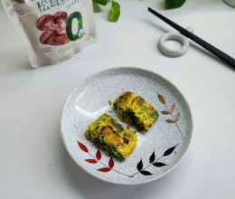 #厨房鲜香秘诀，太太乐松茸鲜，一餐一筷见鲜香#菠菜鸡蛋卷的做法