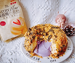 芋泥爆浆蛋糕的做法