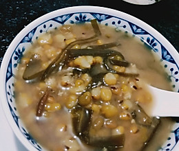 海带绿豆沙的做法