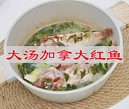 #冬日治愈时刻#大汤加拿大红鱼的做法
