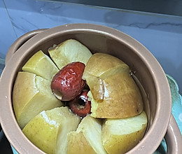 玉容果（蒸苹果）的做法