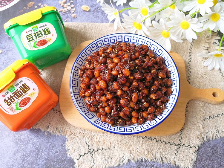 香辣酱黄豆的做法