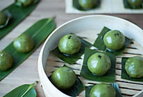 艾草青团的做法