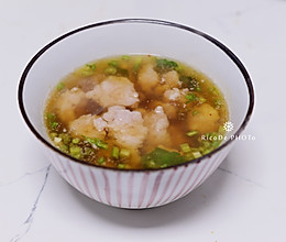 在家也可以做小吃：瘦肉丸的做法