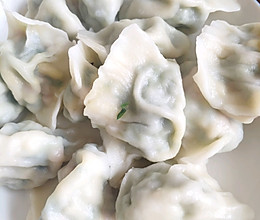 荠菜水饺的做法