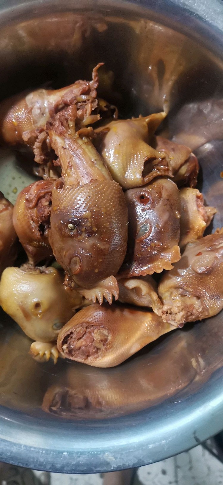 麻辣鸡头的做法