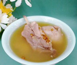 #米饭最强CP#绿豆猪展汤的做法