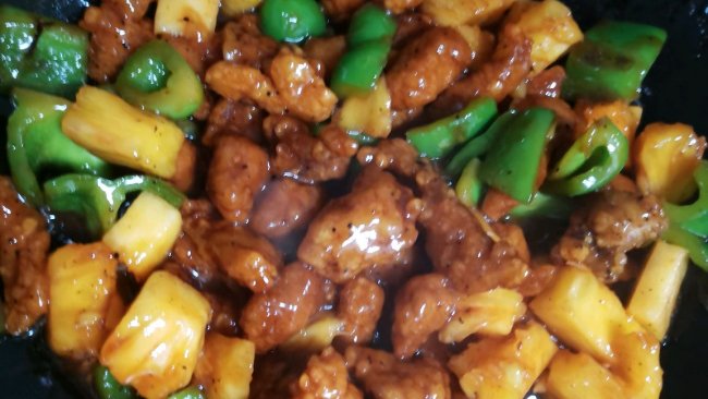 菠萝咕噜肉的做法