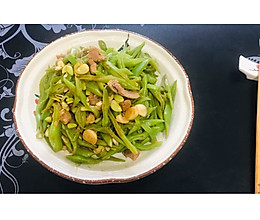 芸豆炒肉丝的做法