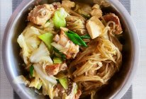 排骨白菜炖粉条-乱炖一锅鲜的做法