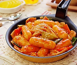 芝士年糕 韩国年糕的做法