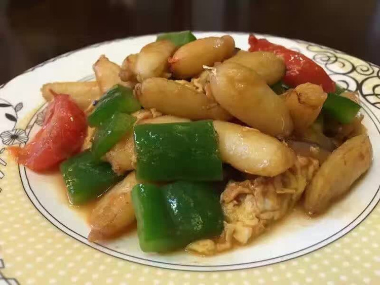 炒蟹肉的做法