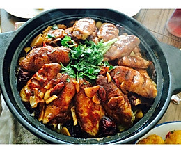 三汁鸡翅焖锅的做法