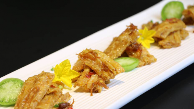 豆黄金豆厨房|XO酱爆豆黄金有机鲜腐竹的做法