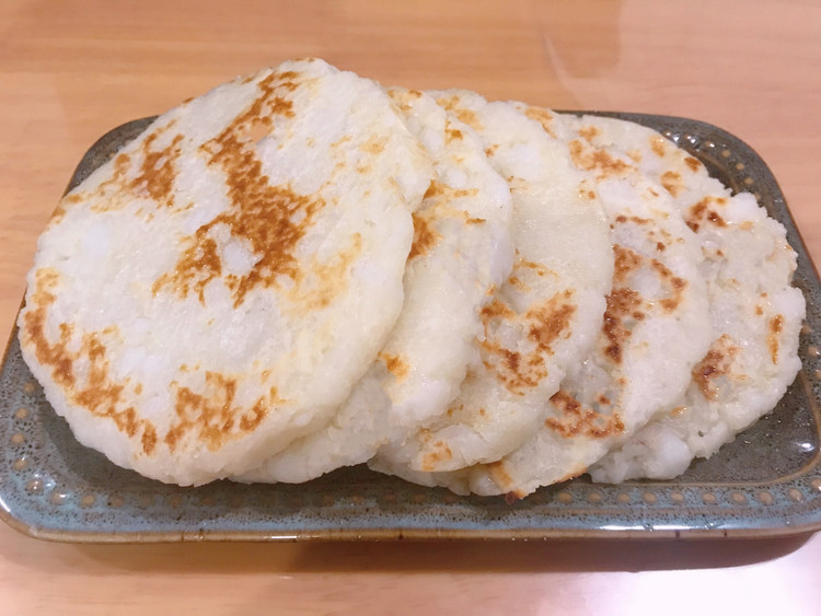 奶香山药煎饼的做法