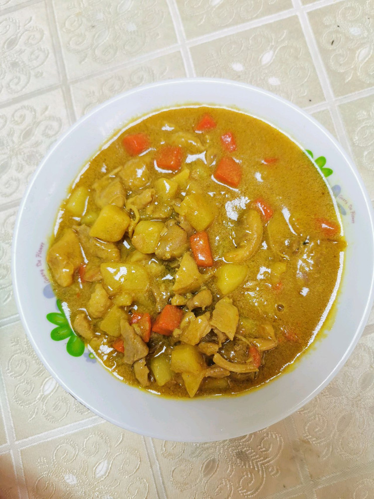 咖喱鸡块的做法
