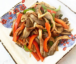 蘑菇炒肉丝的做法