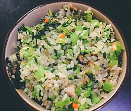 芥菜饭的做法