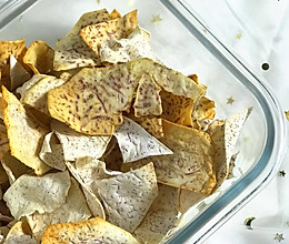 好好吃的空气炸锅芋头片低脂健康的做法