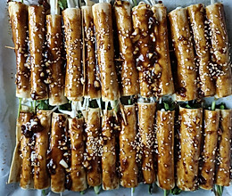 烤干豆腐卷【烤箱版】的做法