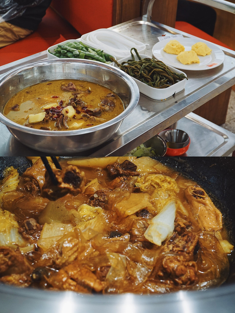 排骨鸡块铁锅炖的做法