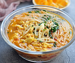 番茄鲜笋汤面的做法