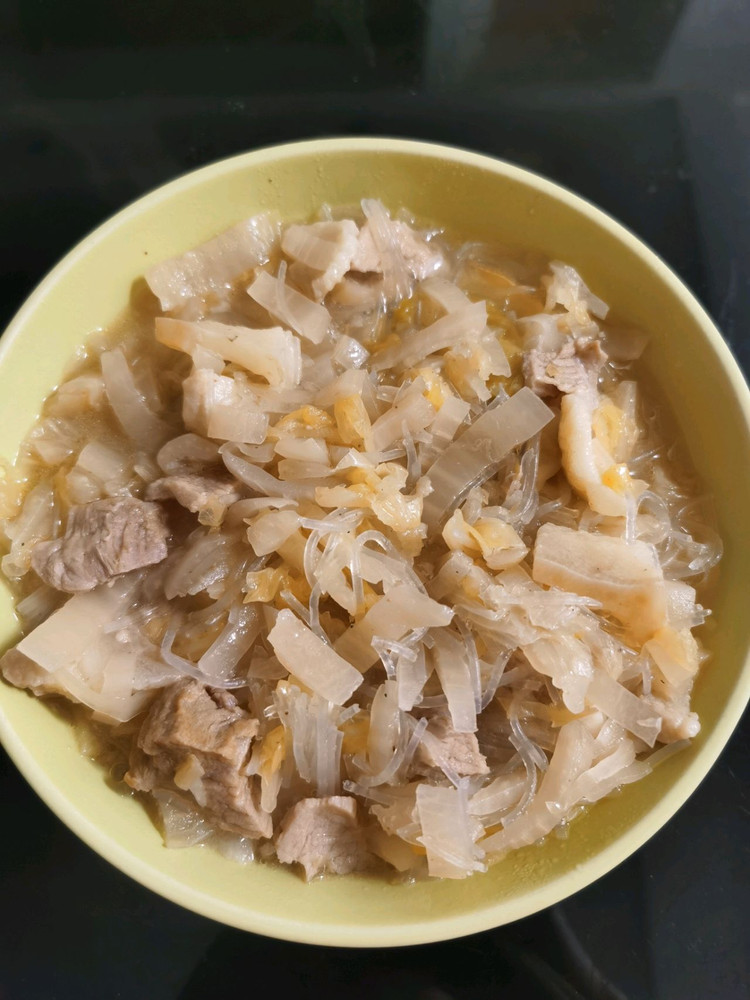 酸菜白肉的做法