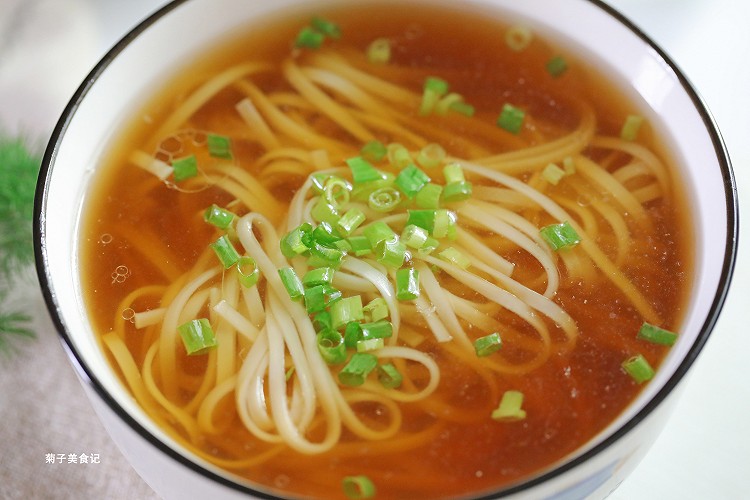 ⭐️阳春面⭐️的做法