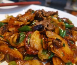 牛肉炒年糕的做法