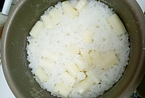 山药焖米饭的做法