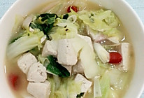 白菜烩豆腐的做法