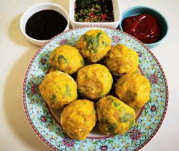 减脂饱腹的蔬菜小丸子的做法