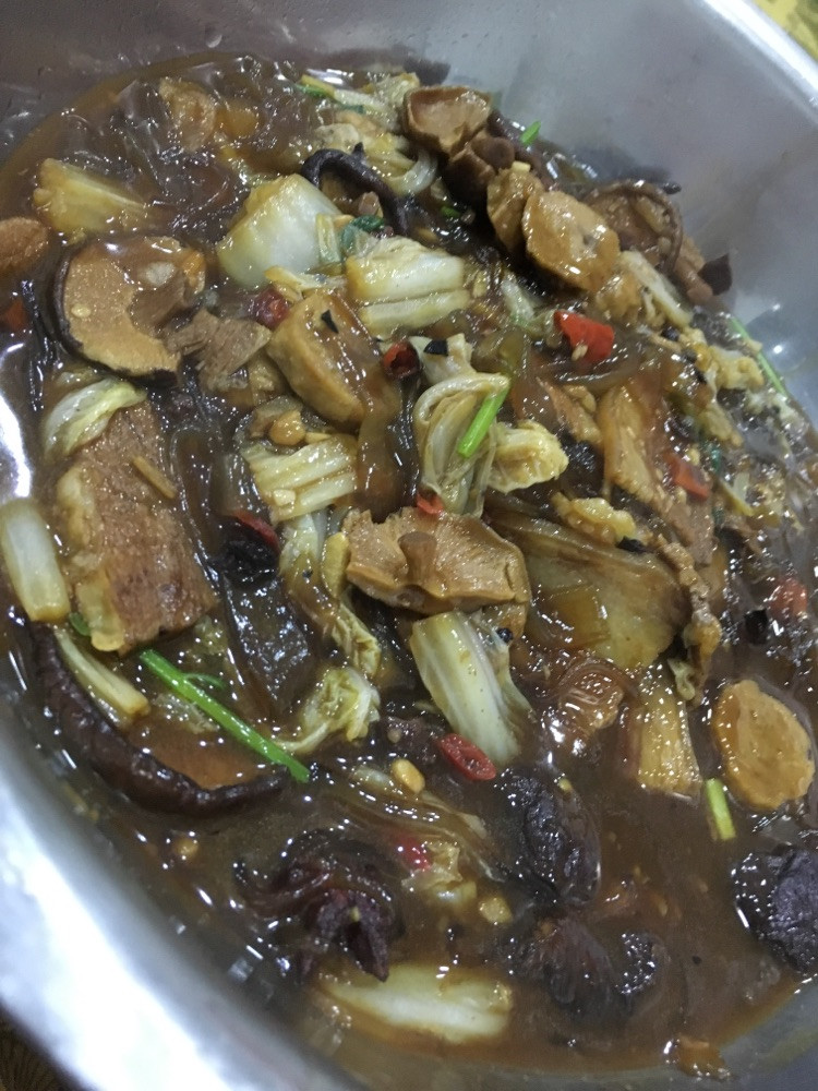 猪肉炖粉条的做法