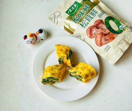 菠菜蛋卷的做法
