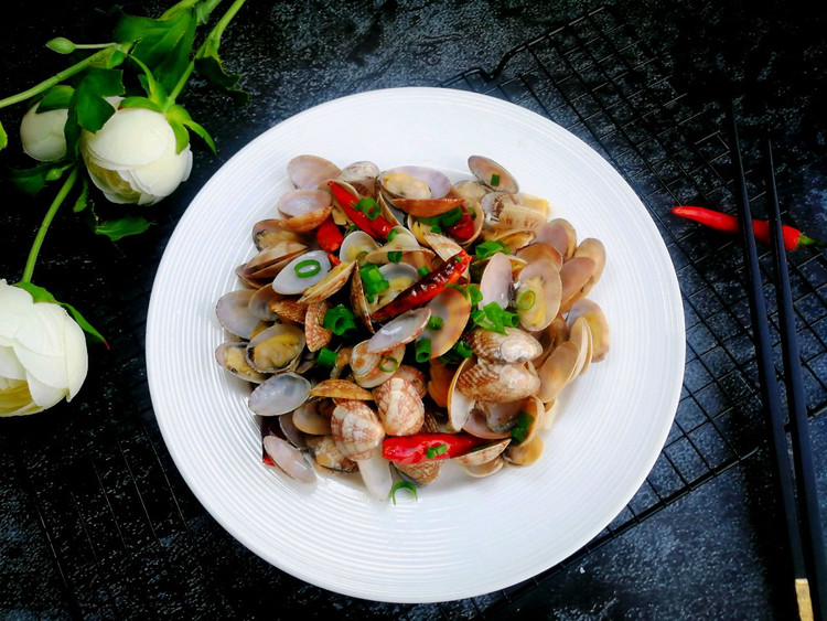 辣炒花甲的做法