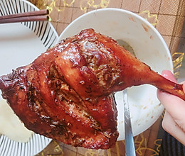 烤鸭边腿的做法