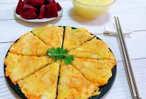 #刘畊宏女孩减脂饮食#黄金土豆胡萝卜饼的做法