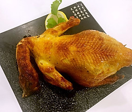 香烤三黄鸡的做法