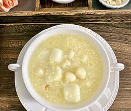 莲子山药粥的做法