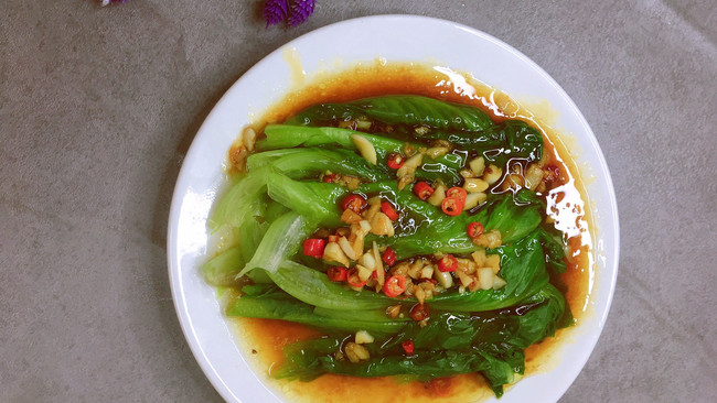 蚝油生菜的做法