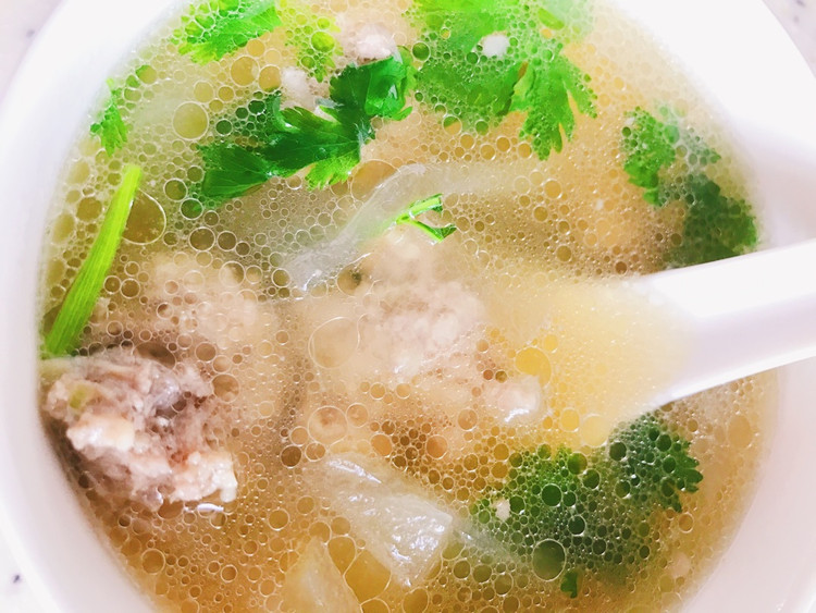 羊肉丸子冬瓜的做法