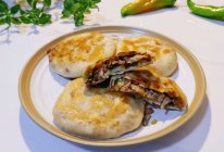 香辣蘑菇素肉饼