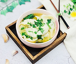 青菜香菇鸡蛋饺子的做法