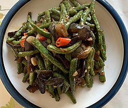 干煸茄子豆角的做法